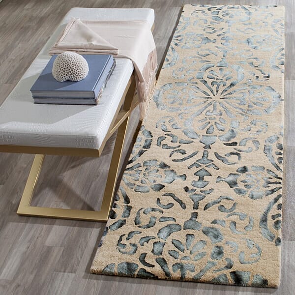 Safavieh Dip Dyed Ddy719M Camel / Grey Rugs - Safavieh - ddy719m - 7sq