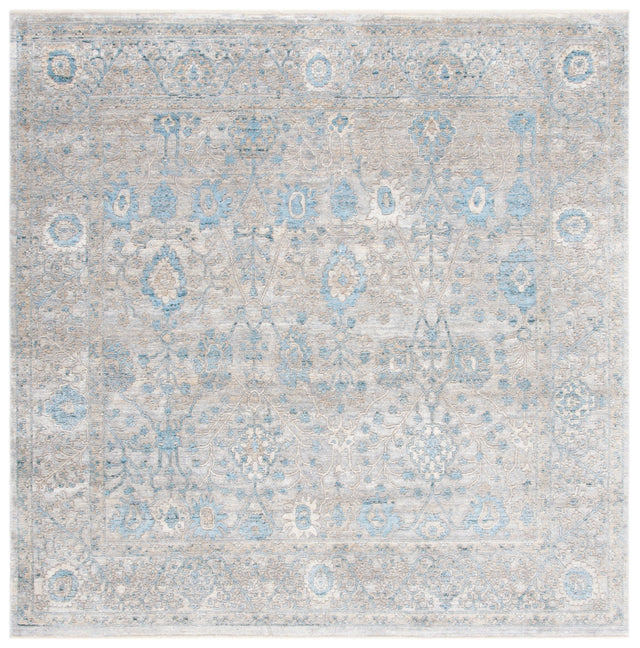 Safavieh Dream Drm408H Grey/Blue Rug - Safavieh - drm408h - 7sq