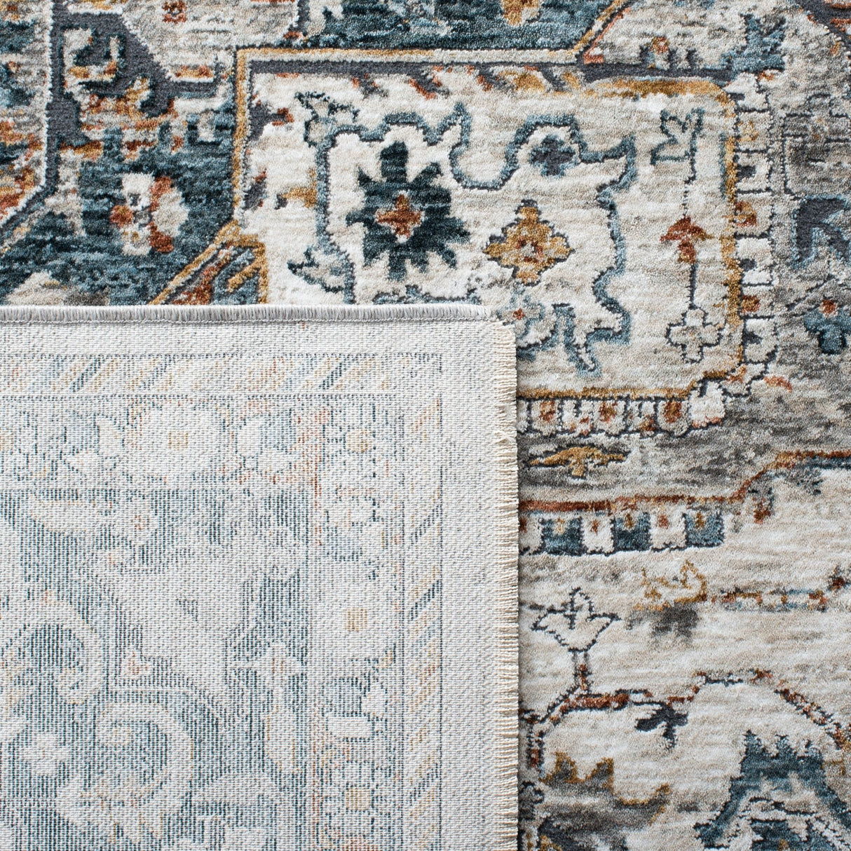 Safavieh Dream Drm723B Ivory/Light Blue Rug - Safavieh - drm723b - 7r