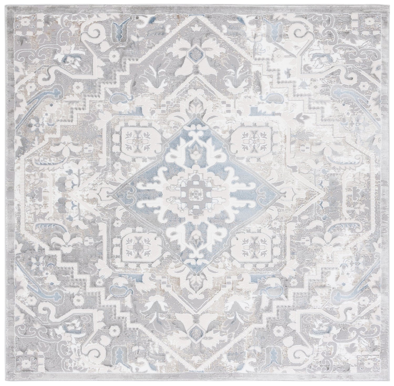 Safavieh Easton Ean100F Grey/Ivory Rug - Safavieh - ean100f - 28