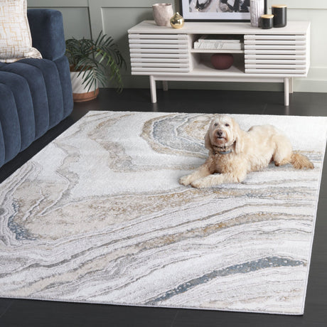 Safavieh Easton Ean105A Ivory/Beige Blue Rug - Safavieh - ean105a - 28