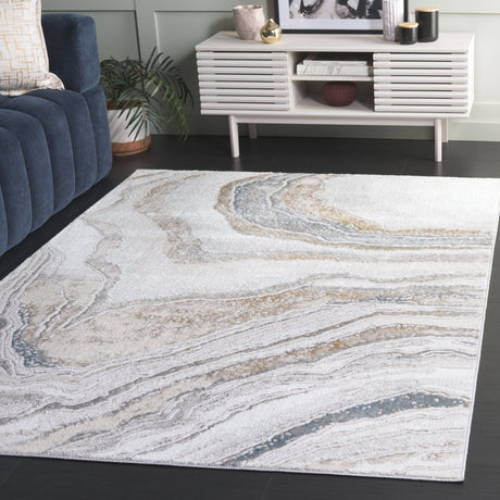 Safavieh Easton Ean105A Ivory/Beige Blue Rug - Safavieh - ean105a - 4