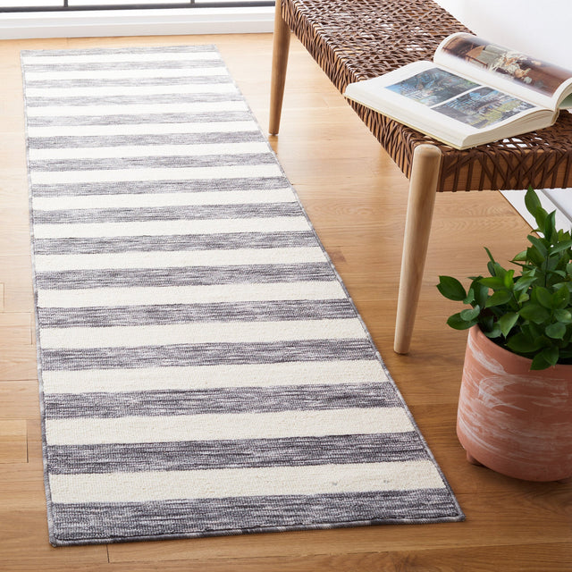 Safavieh Easy Care Ecr115H Dark Grey/Ivory Rug - Safavieh - ecr115h - 24