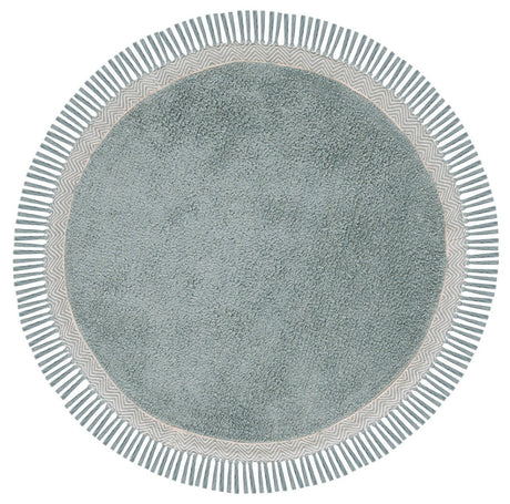 Safavieh Easy Care Ecr202J Teal/Ivory Rug - Safavieh - ecr202j - 3r