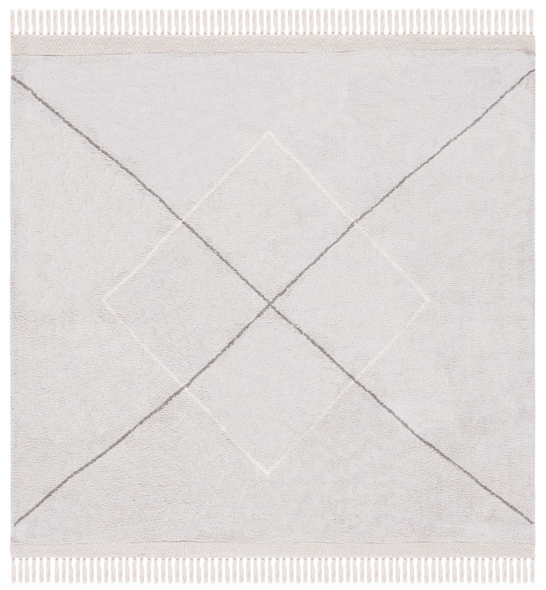 Safavieh Easy Care Ecr210F Grey/Ivory Rug - Safavieh - ecr210f - 6r