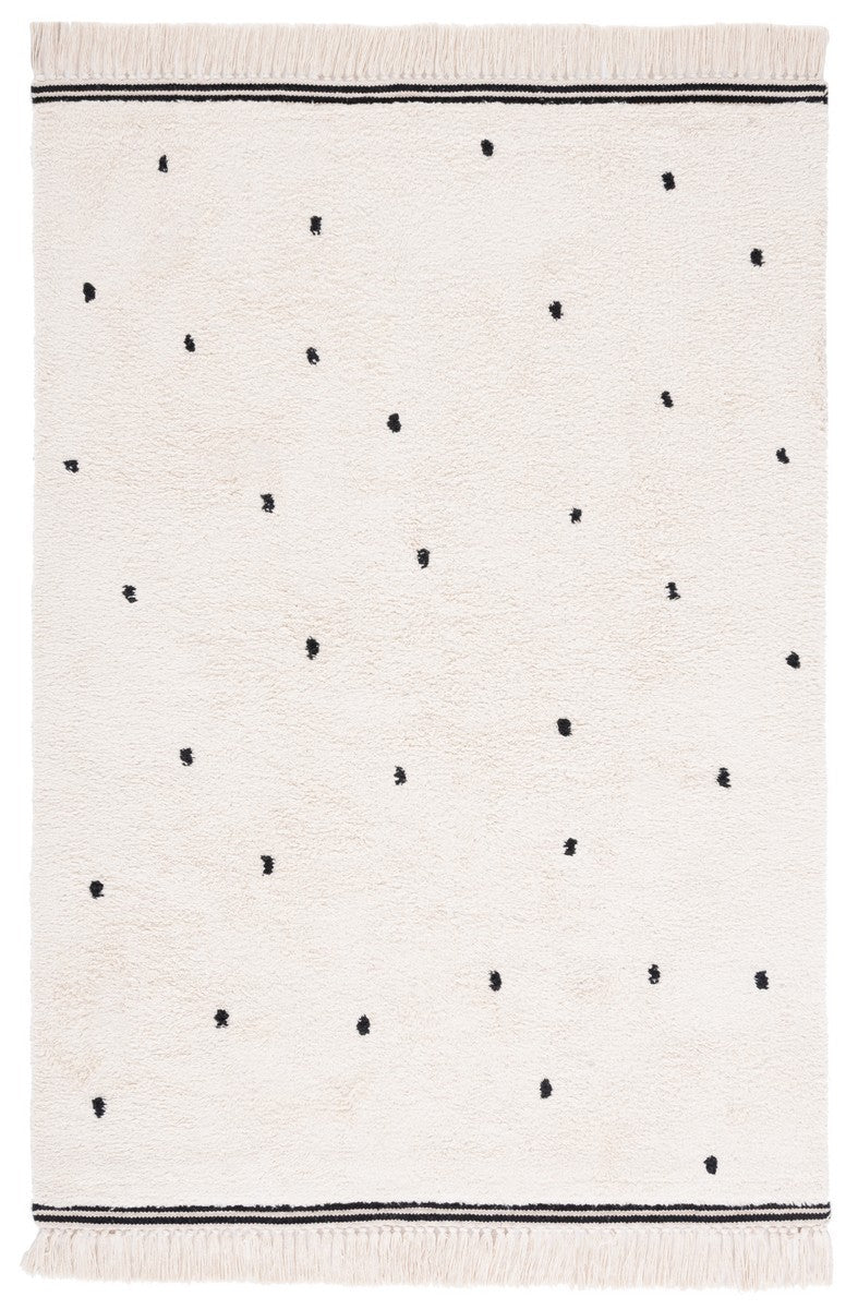 Safavieh Easy Care Ecr212Z Ivory/Black Rug - Safavieh - ecr212z - 6r