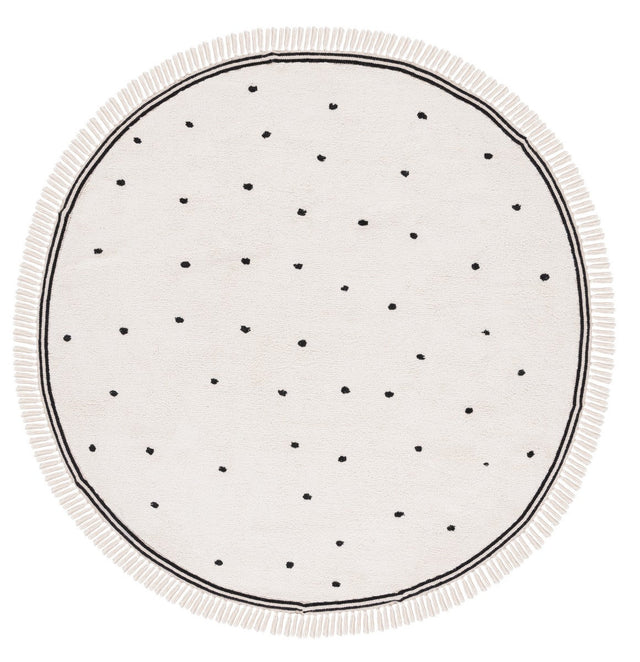 Safavieh Easy Care Ecr212Z Ivory/Black Rug - Safavieh - ecr212z - 6r