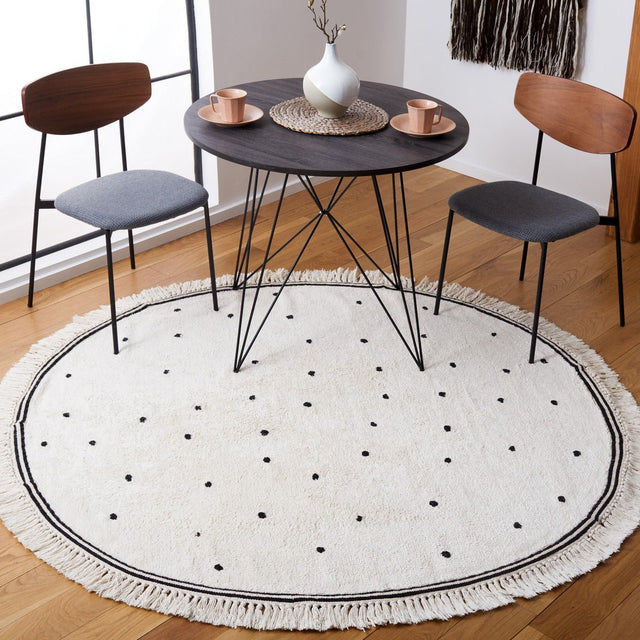 Safavieh Easy Care Ecr212Z Ivory/Black Rug - Safavieh - ecr212z - 6r