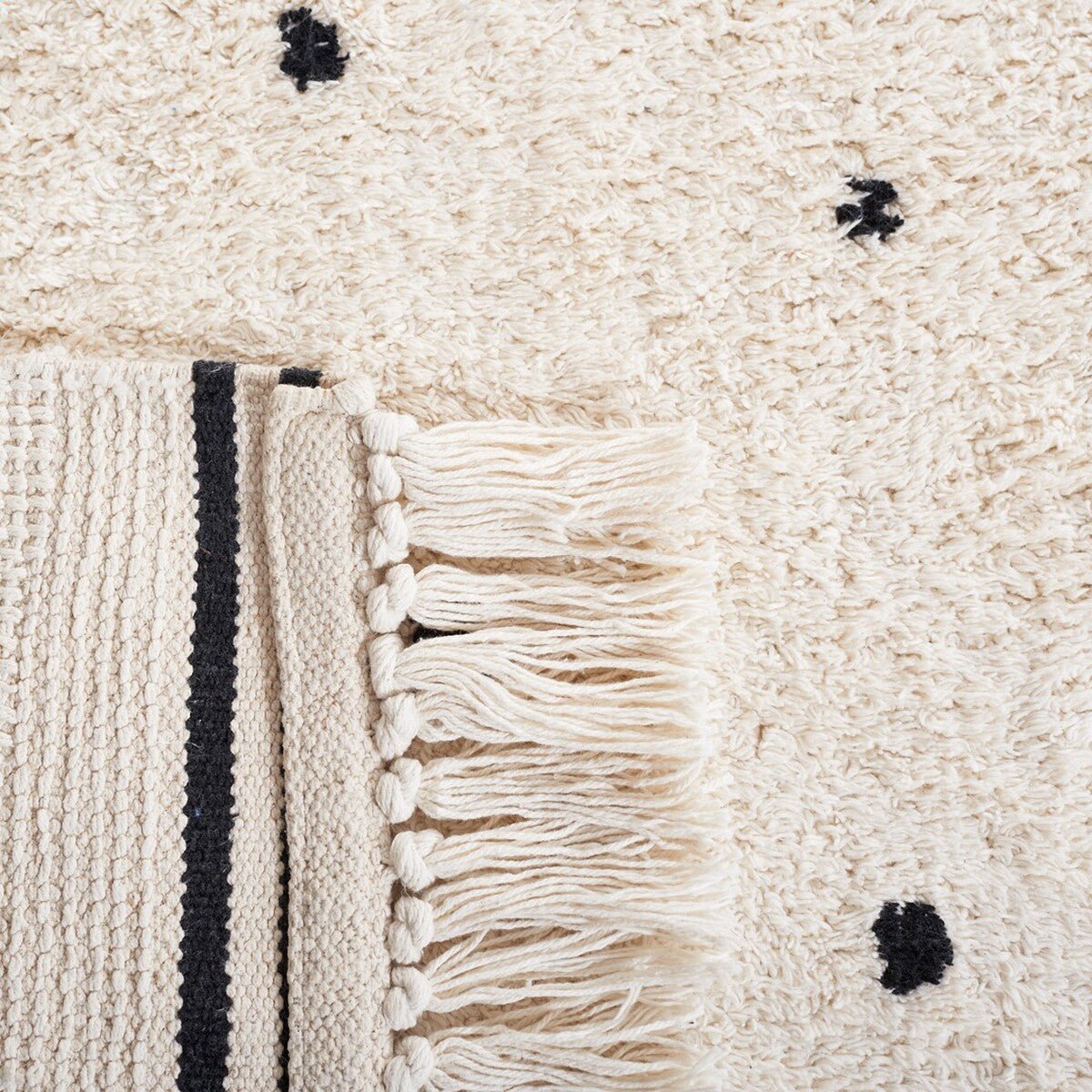 Safavieh Easy Care Ecr212Z Ivory/Black Rug - Safavieh - ecr212z - 6r
