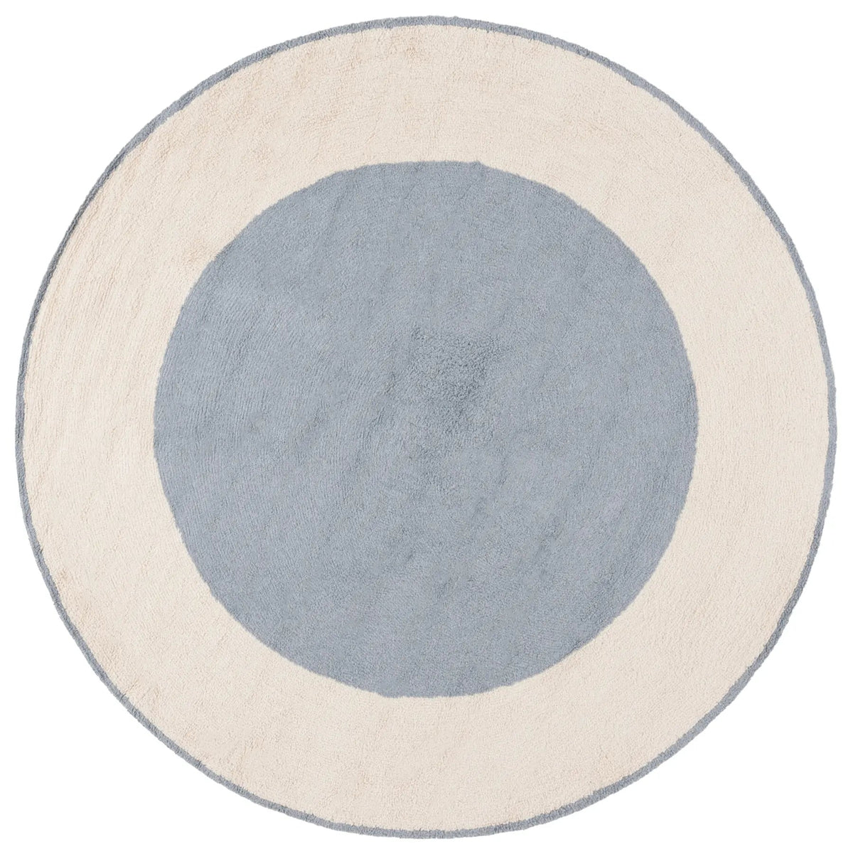 Safavieh Easy Care 6'-0" x 6'-0" Rug in Ivory / Blue