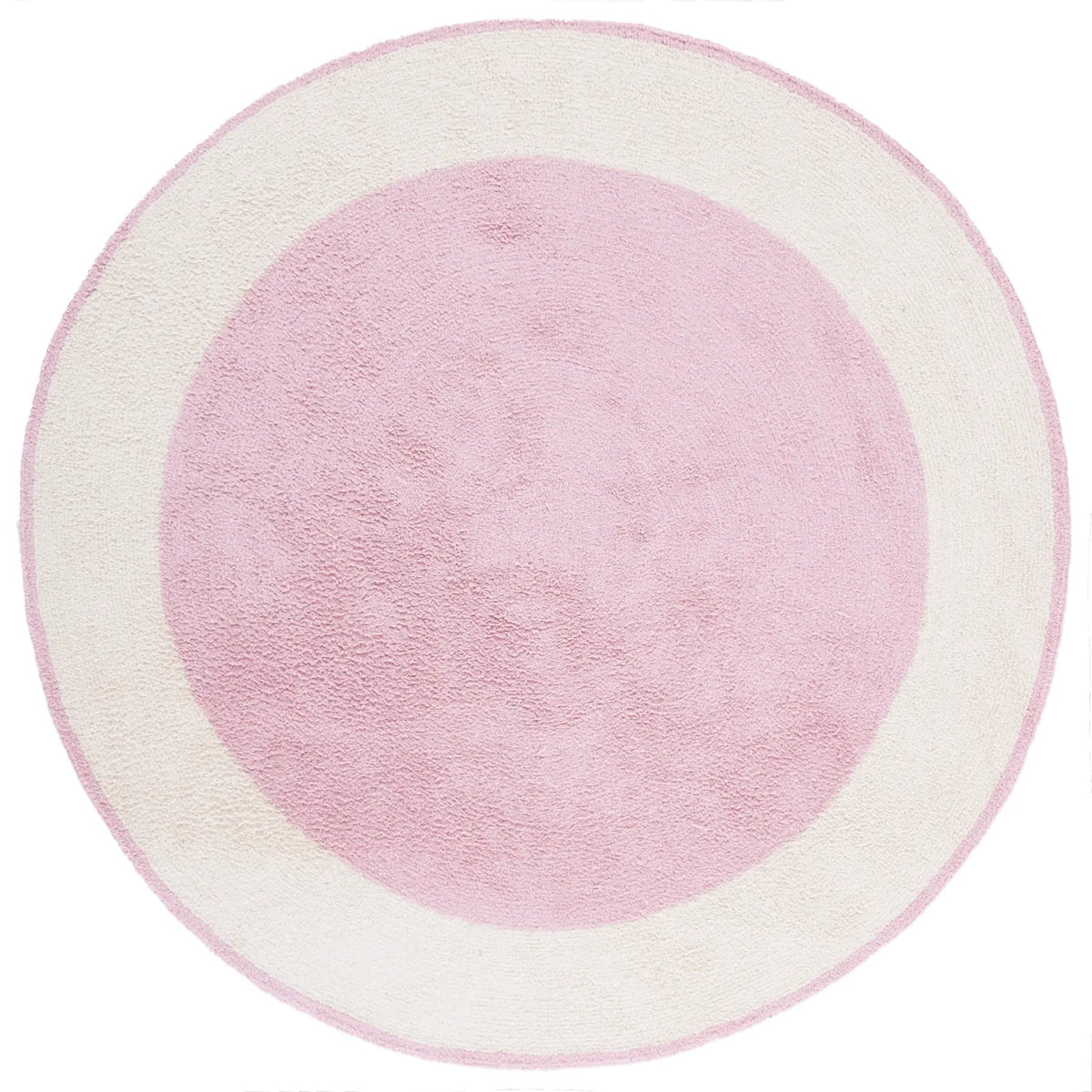 Safavieh Easy Care 5'-0" x 5'-0" Rug in Ivory / Pink