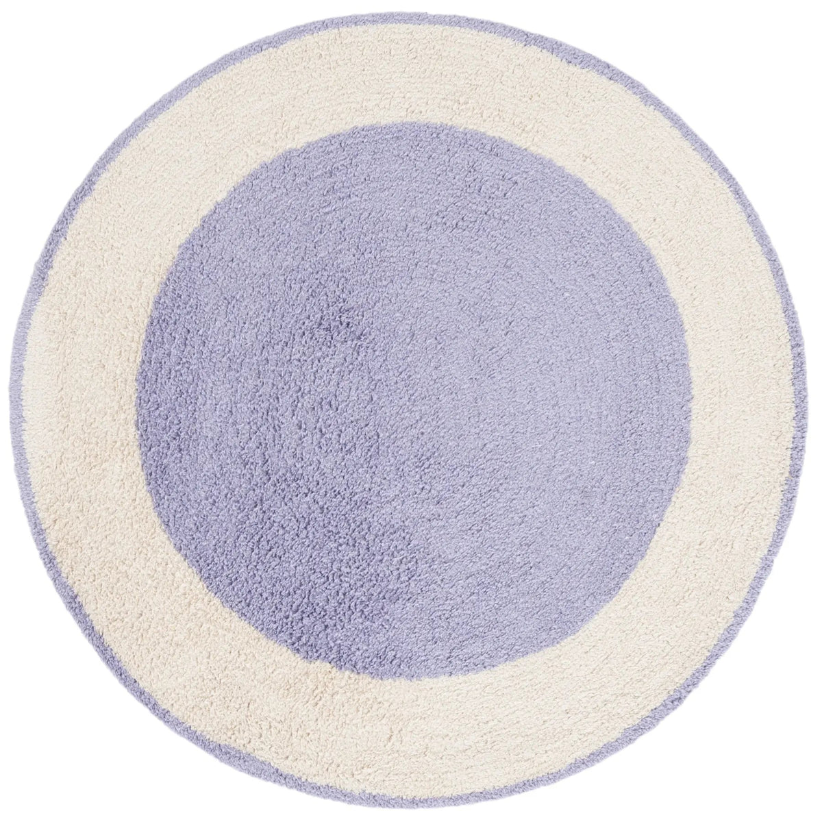 Safavieh Easy Care 3'-0" x 3'-0" Rug in Ivory / Lilac
