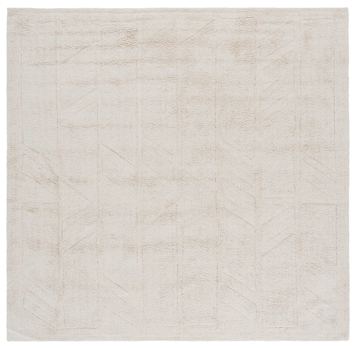 Safavieh Easy Care 6'-0" x 6'-0" Rug in Ivory