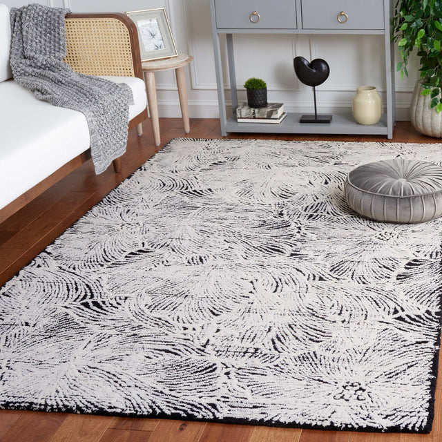 Safavieh Ebony Ebn101Z Black/Ivory Rug - Safavieh - ebn101z - 3
