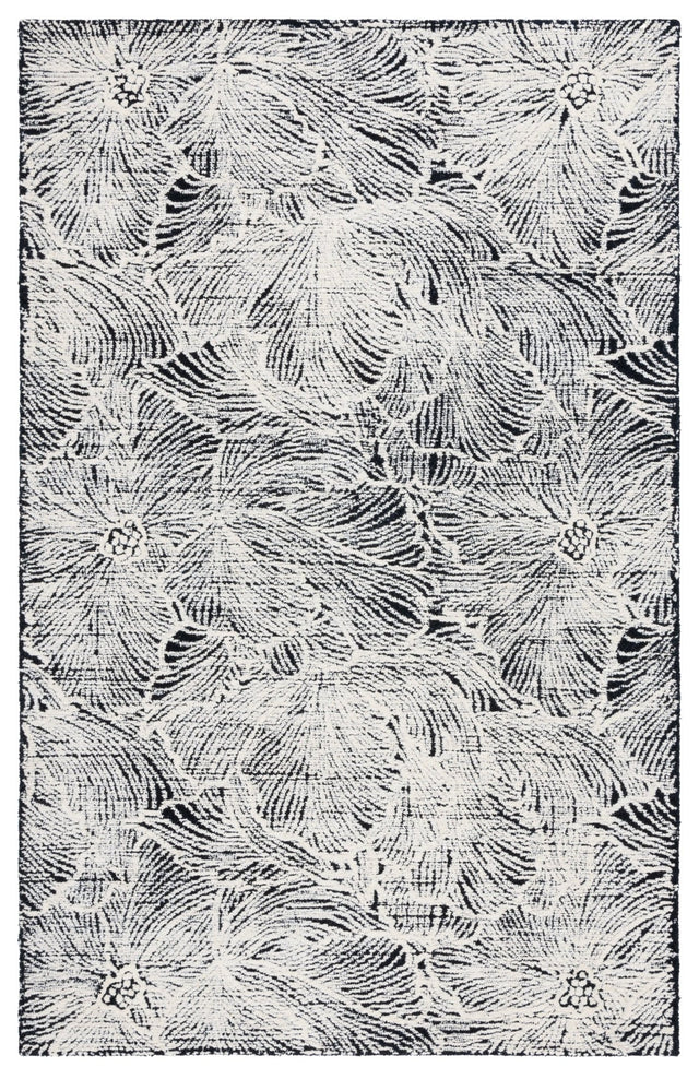 Safavieh Ebony Ebn101Z Black/Ivory Rug - Safavieh - ebn101z - 3