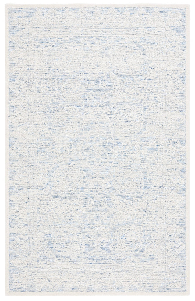 Safavieh Ebony Ebn102M Blue/Ivory Rug - Safavieh - ebn102m - 3