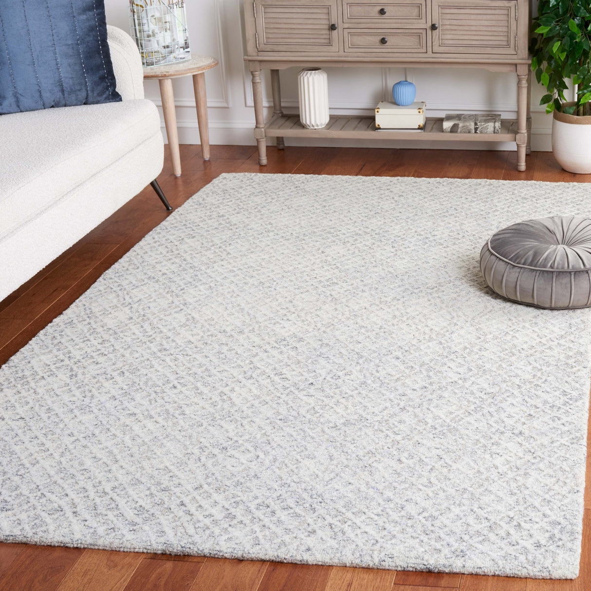 Safavieh Ebony Ebn103F Grey/Ivory Rug - Safavieh - ebn103f - 3
