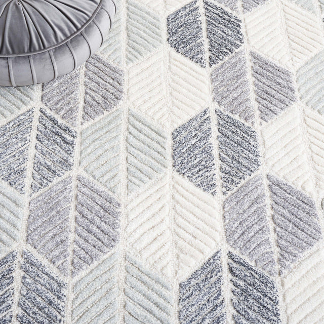 Safavieh Ebony Ebn108F Grey/Ivory Rug - Safavieh - ebn108f - 3