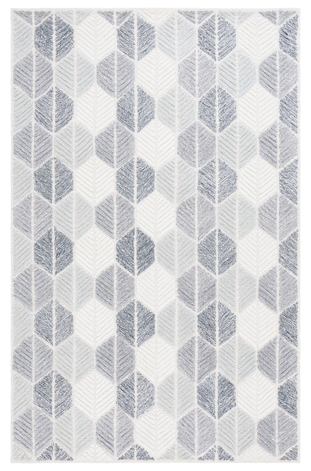 Safavieh Ebony Ebn108F Grey/Ivory Rug - Safavieh - ebn108f - 3