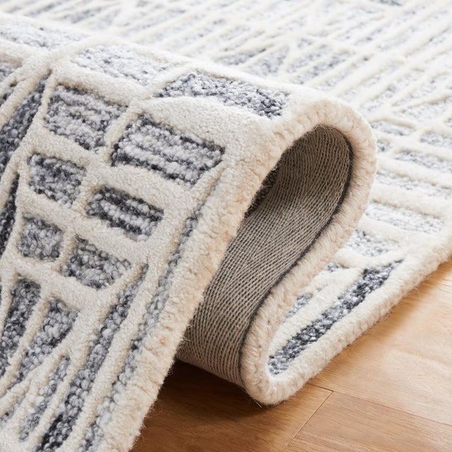 Safavieh Ebony Ebn110F Grey/Ivory Rug - Safavieh - ebn110f - 29