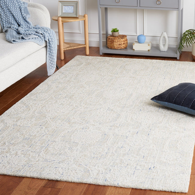Safavieh Ebony Ebn111M Blue/Ivory Rug - Safavieh - ebn111m - 3