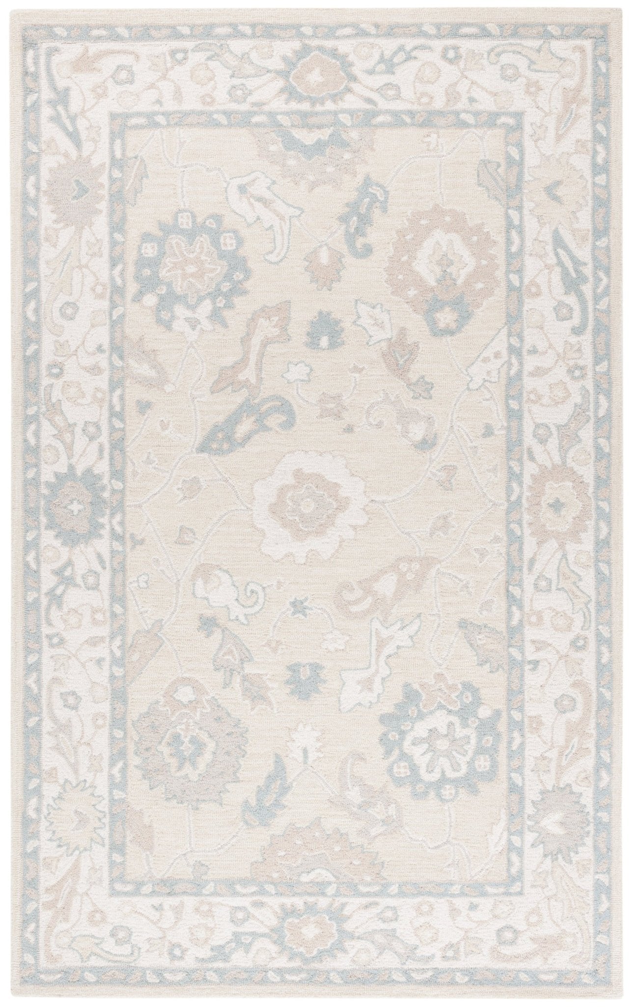 Safavieh Ebony Ebn136B Beige/Ivory Rug - Safavieh - ebn136b - 3