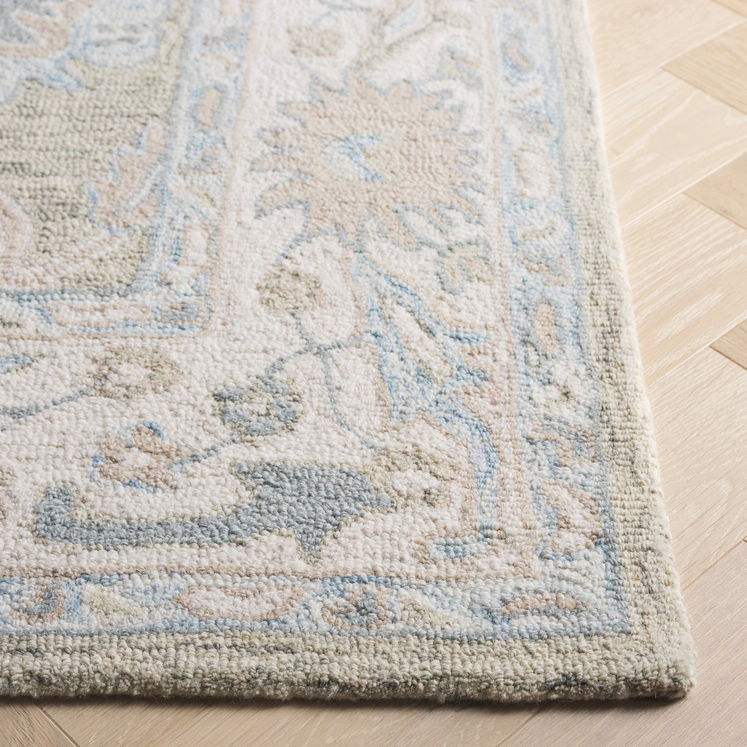 Safavieh Ebony Ebn136G Light Grey/Ivory Rug - Safavieh - ebn136g - 3