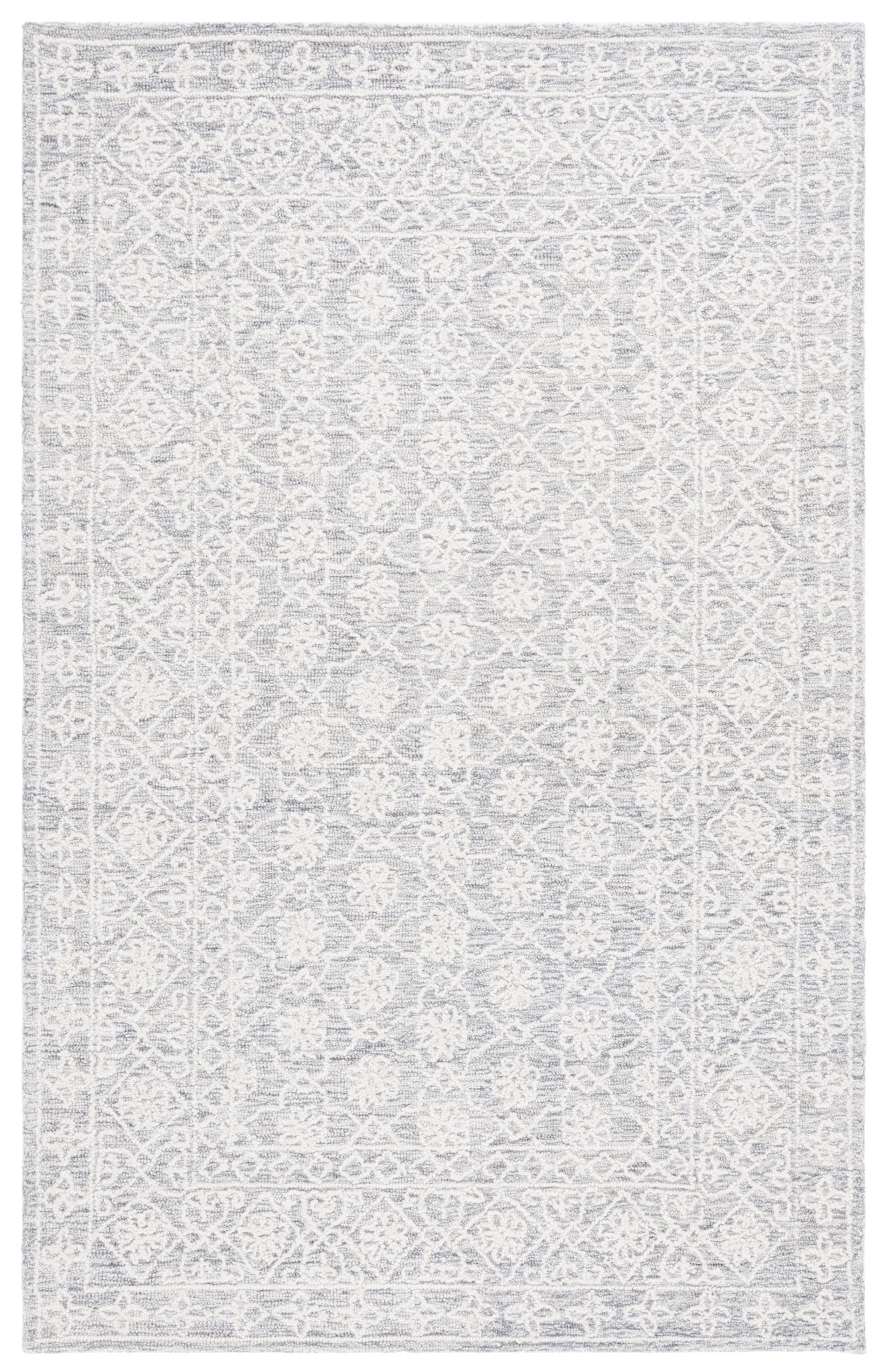 Safavieh Ebony Ebn208F Grey/Ivory Rug - Safavieh - ebn208f - 3