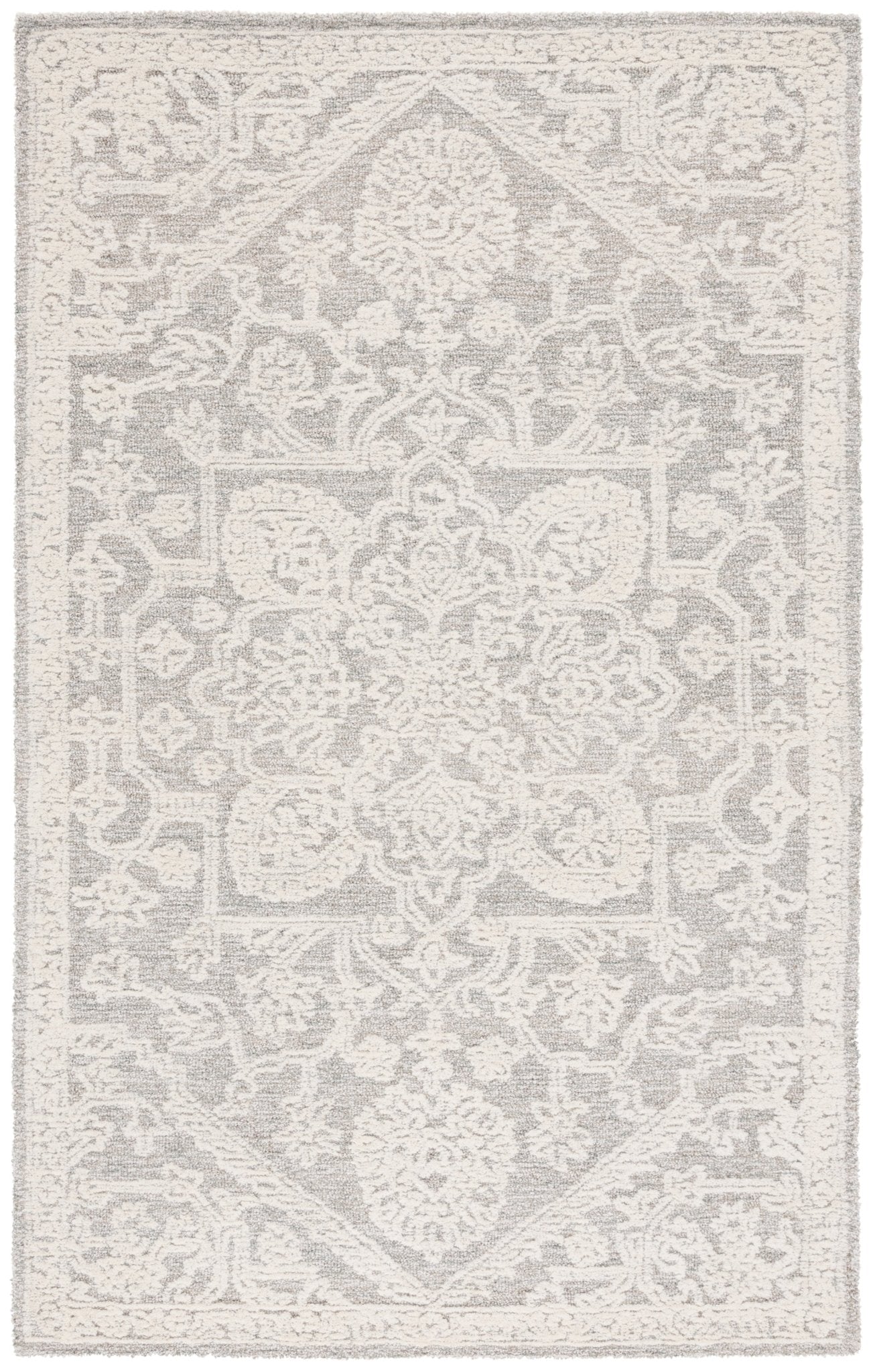 Safavieh Ebony Ebn220A Ivory/Grey Rug - Safavieh - ebn220a - 3