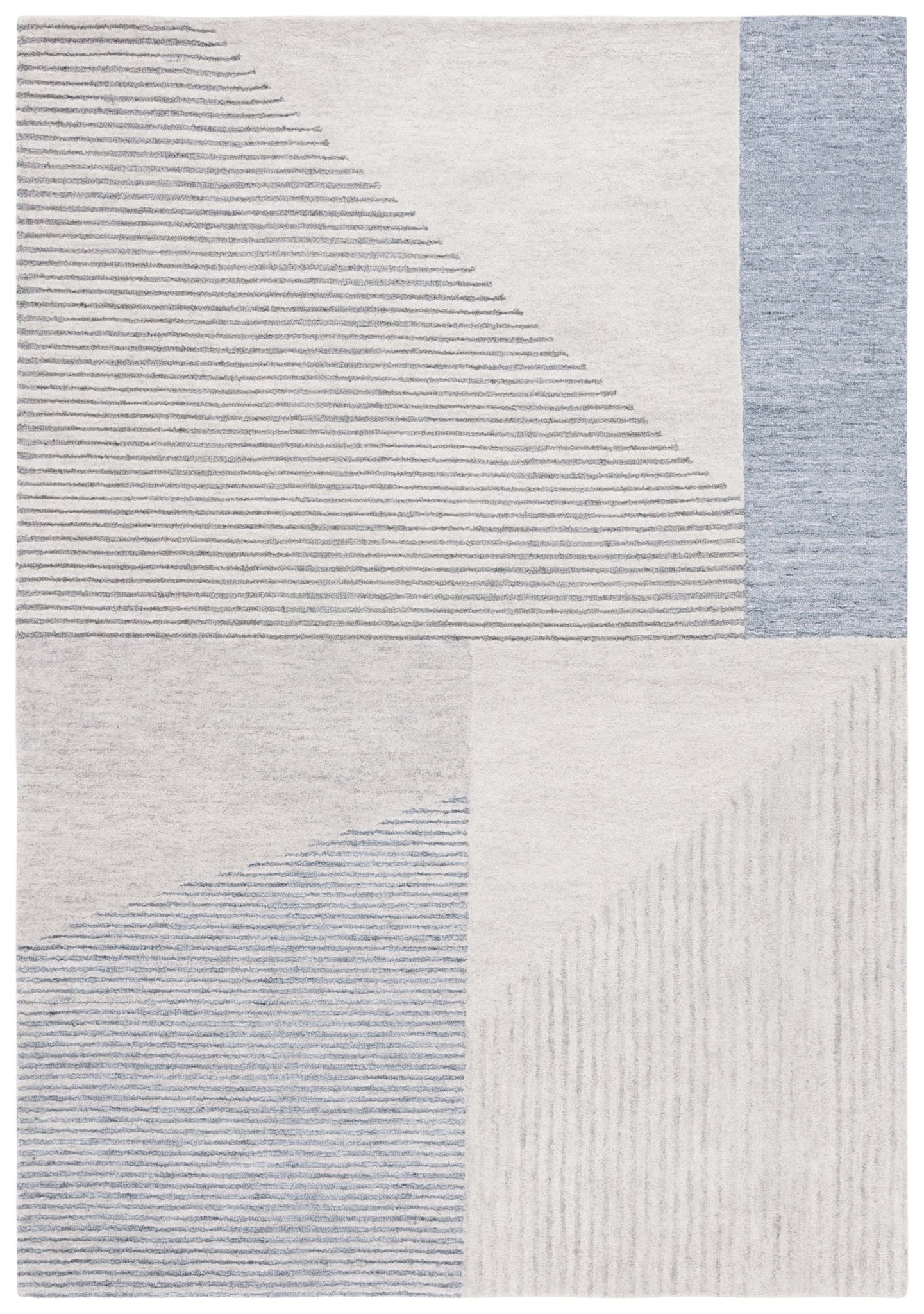 Safavieh Ebony Ebn253G Beige/Grey Rug - Safavieh - ebn253g - 3