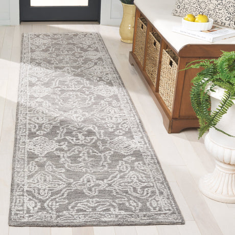 Safavieh Ebony Ebn302F Ivory/Grey Rug - Safavieh - ebn302f - 6r