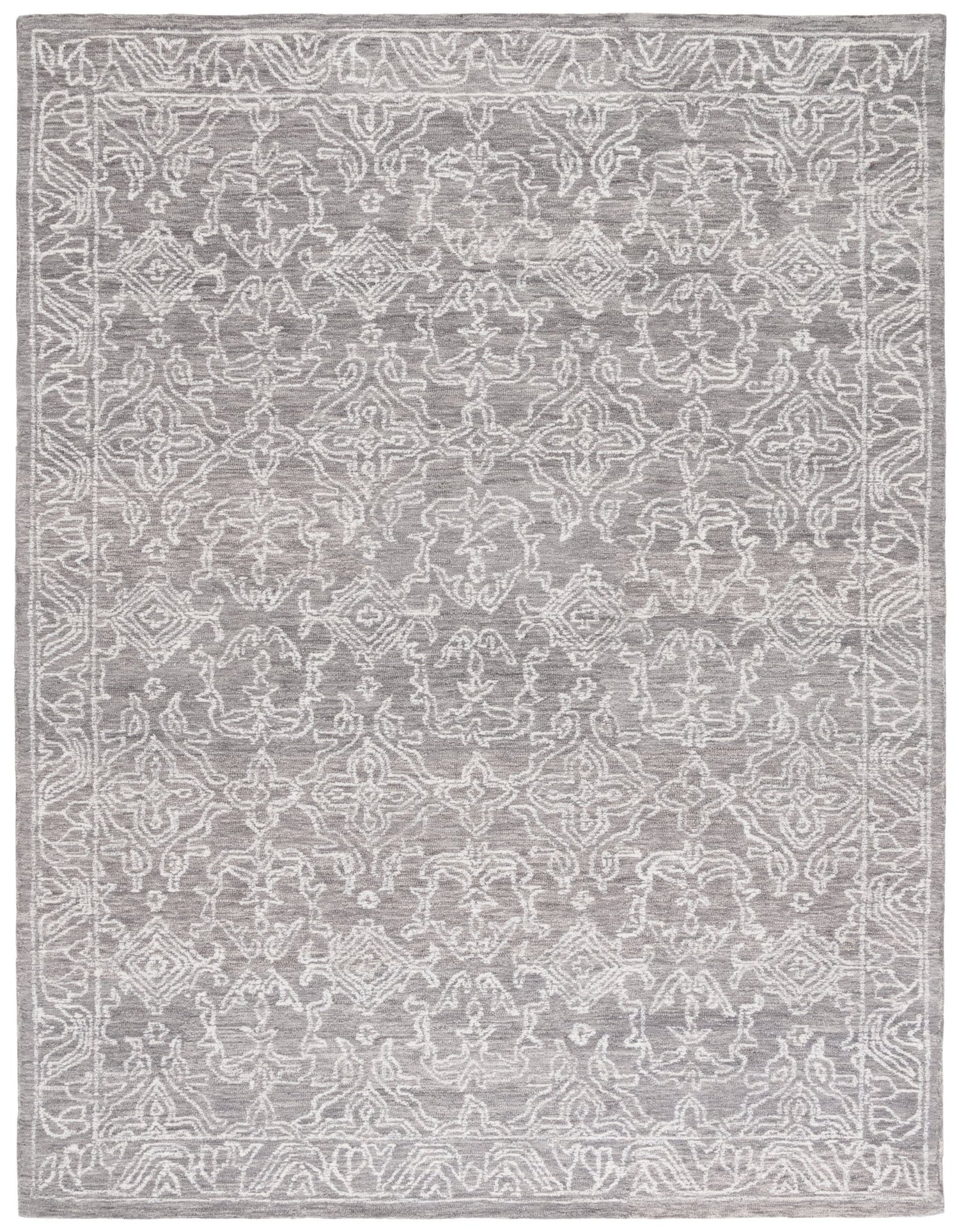 Safavieh Ebony Ebn302F Ivory/Grey Rug - Safavieh - ebn302f - 6r
