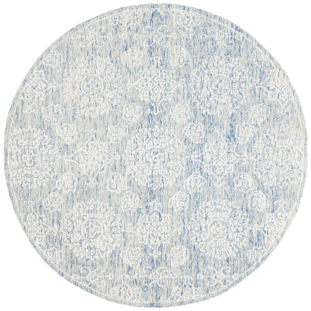Safavieh Ebony Ebn305M Ivory/Blue Rug - Safavieh - ebn305m - 6r