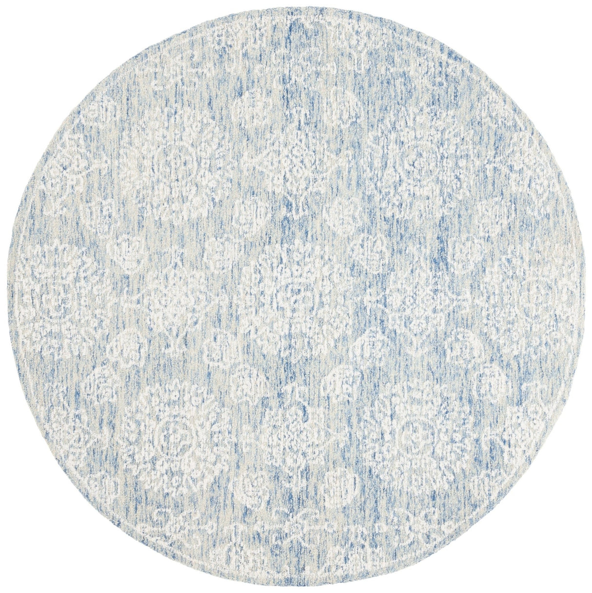 Safavieh Ebony Ebn305M Ivory/Blue Rug - Safavieh - ebn305m - 6r
