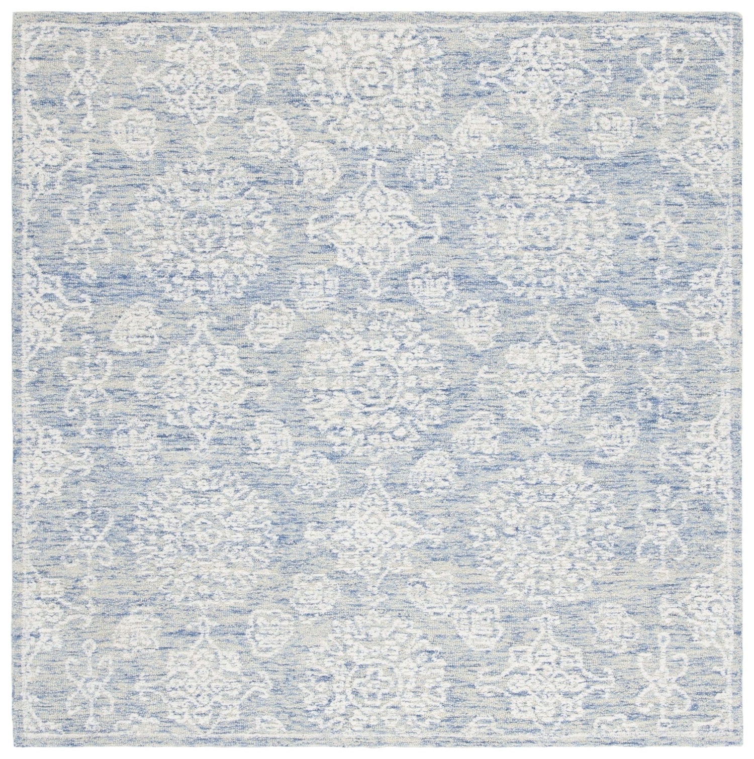 Safavieh Ebony Ebn305M Ivory/Blue Rug - Safavieh - ebn305m - 6r