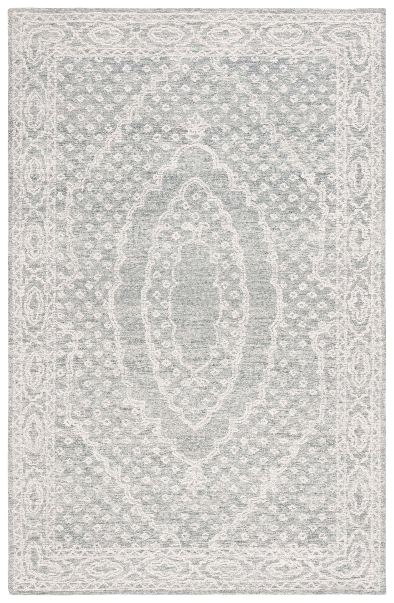 Safavieh Ebony Ebn306F Ivory/Grey Rug - Safavieh - ebn306f - 3