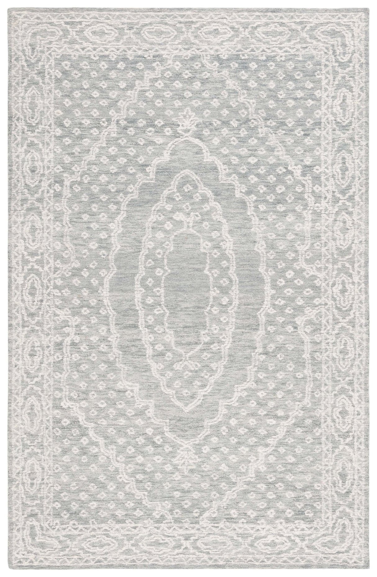 Safavieh Ebony Ebn306F Ivory/Grey Rug - Safavieh - ebn306f - 3