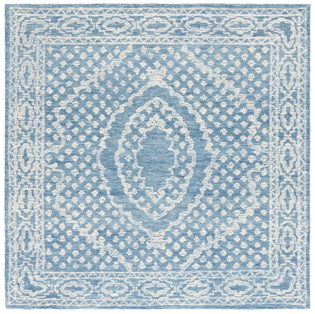 Safavieh Ebony Ebn306N Ivory/Navy Rug - Safavieh - ebn306n - 6r