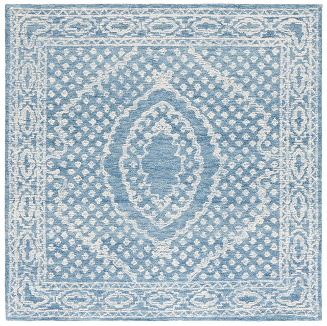 Safavieh Ebony Ebn306N Ivory/Navy Rug - Safavieh - ebn306n - 6r