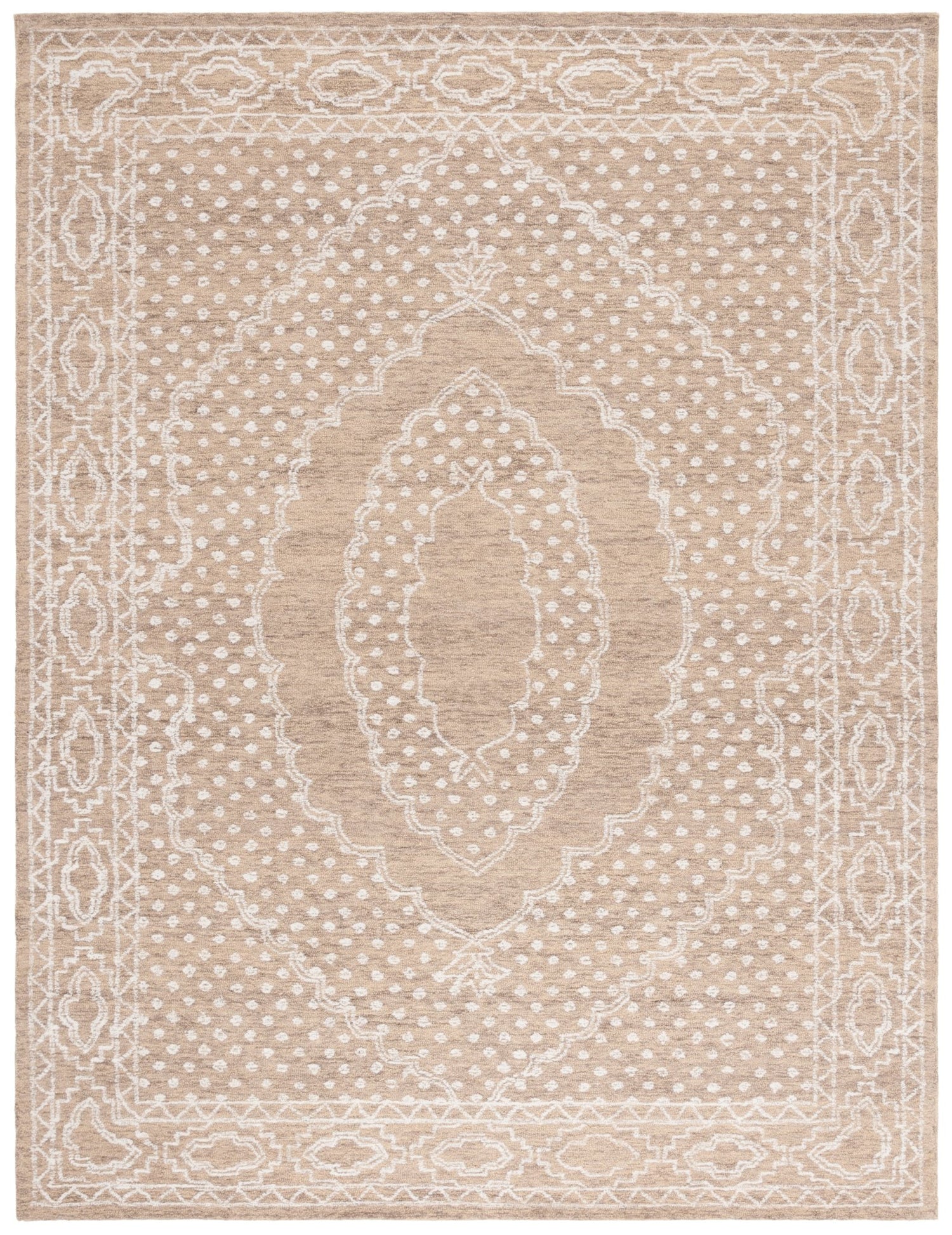 Safavieh Ebony Ebn306T Ivory/Brown Rug - Safavieh - ebn306t - 6r
