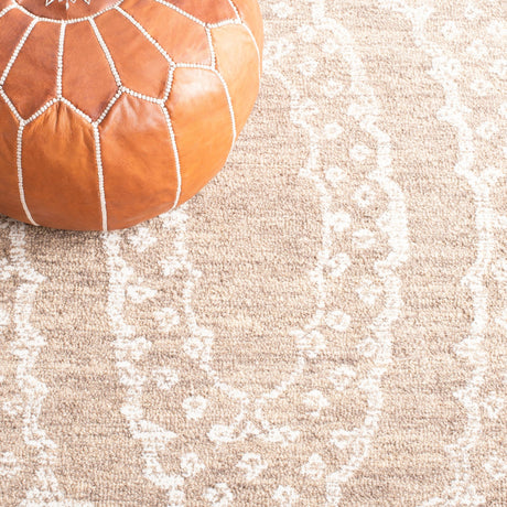 Safavieh Ebony Ebn306T Ivory/Brown Rug - Safavieh - ebn306t - 6r