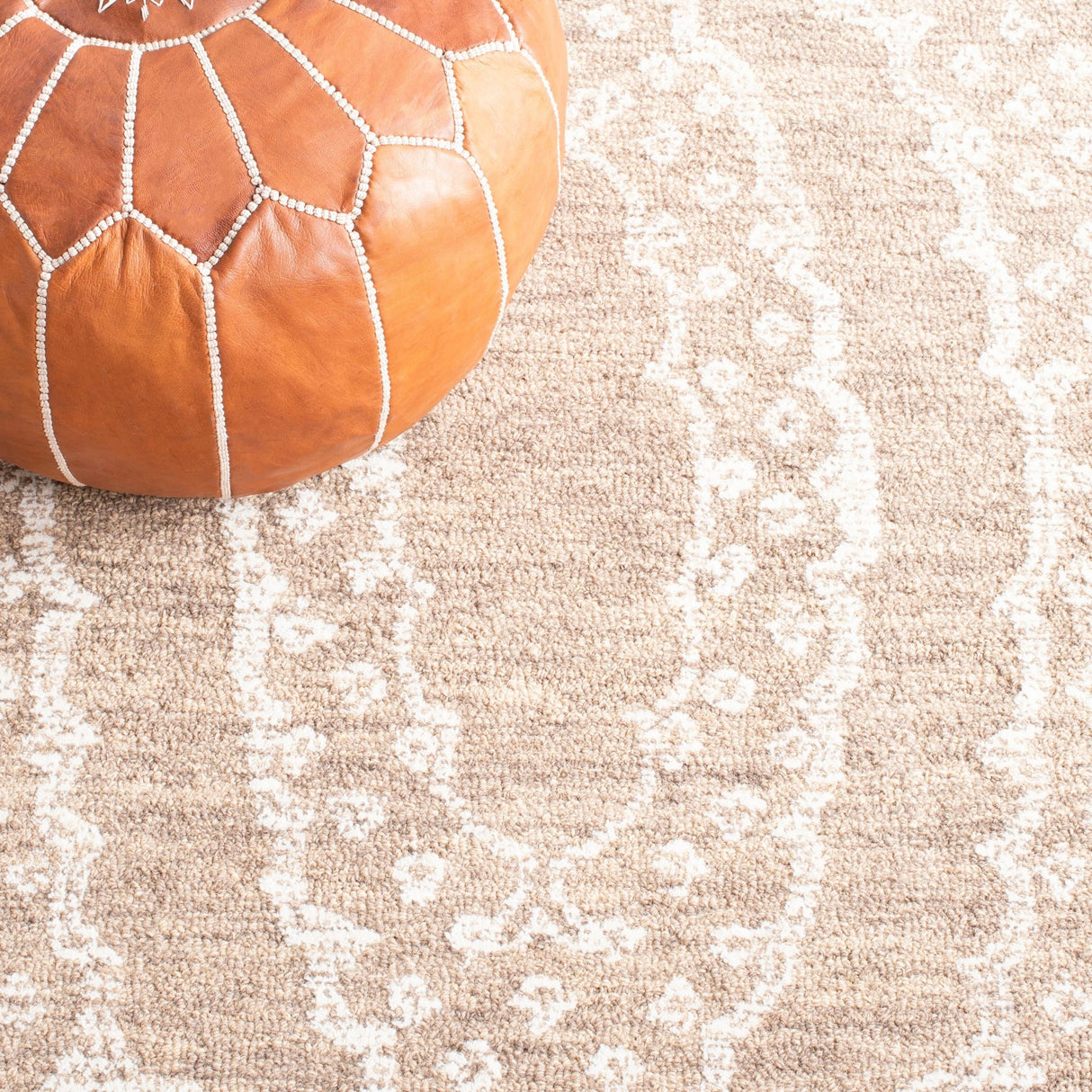 Safavieh Ebony Ebn306T Ivory/Brown Rug - Safavieh - ebn306t - 6r