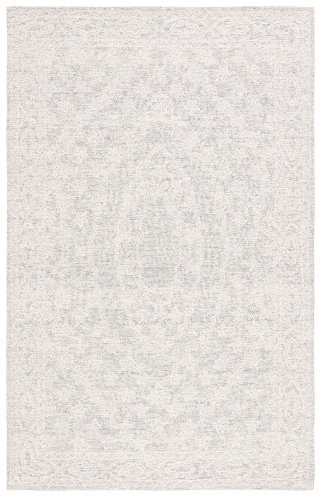 Safavieh Ebony Ebn307L Ivory/Light Blue Rug - Safavieh - ebn307l - 3