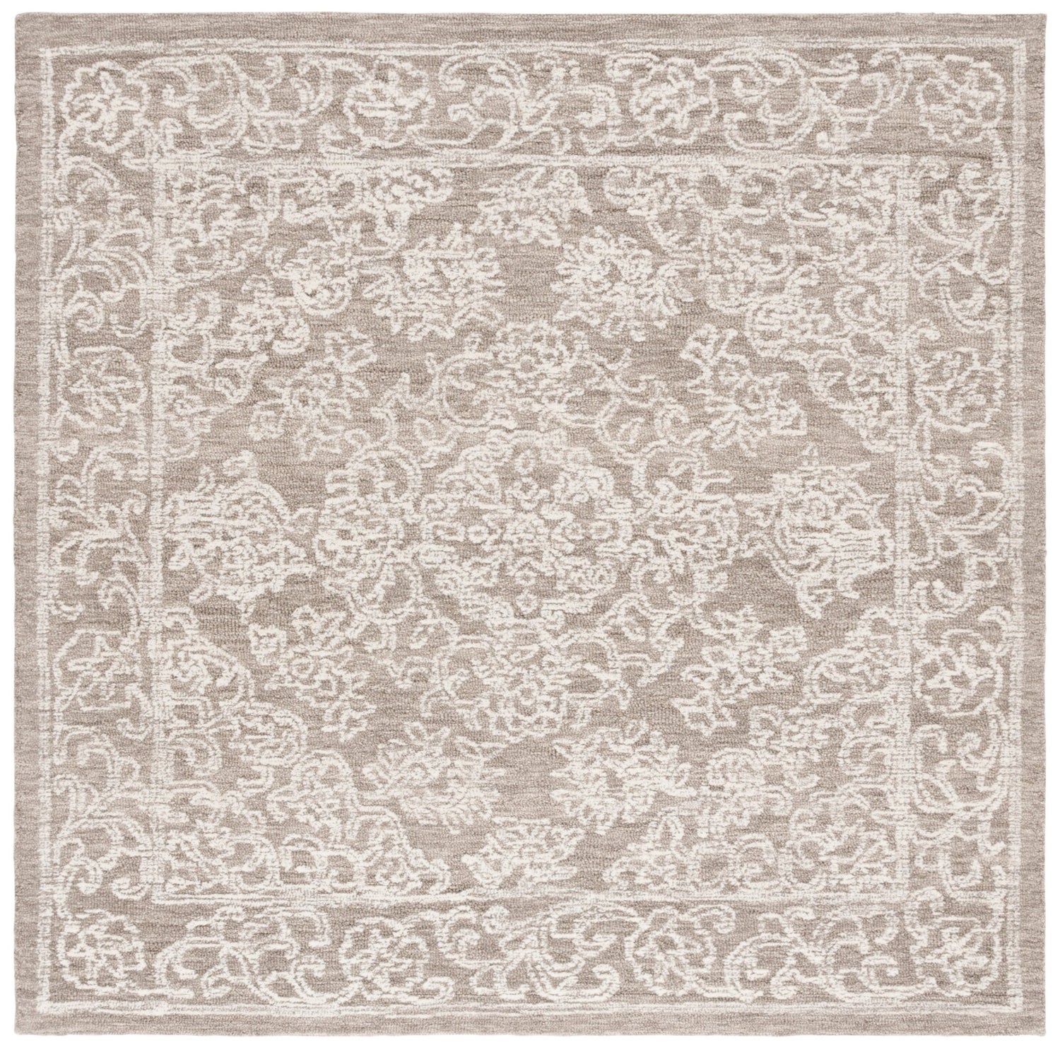 Safavieh Ebony Ebn308H Ivory/Dark Grey Rug - Safavieh - ebn308h - 6r