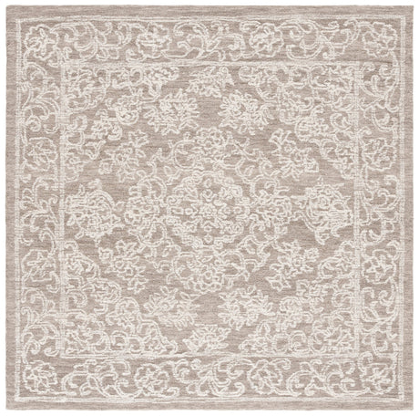 Safavieh Ebony Ebn308H Ivory/Dark Grey Rug - Safavieh - ebn308h - 6r
