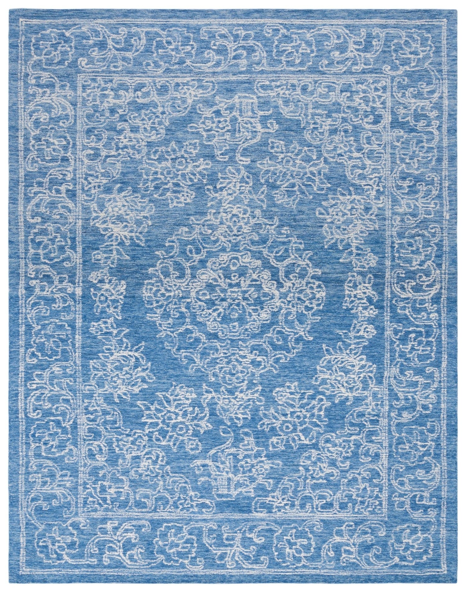 Safavieh Ebony Ebn308M Ivory/Blue Rug - Safavieh - ebn308m - 29