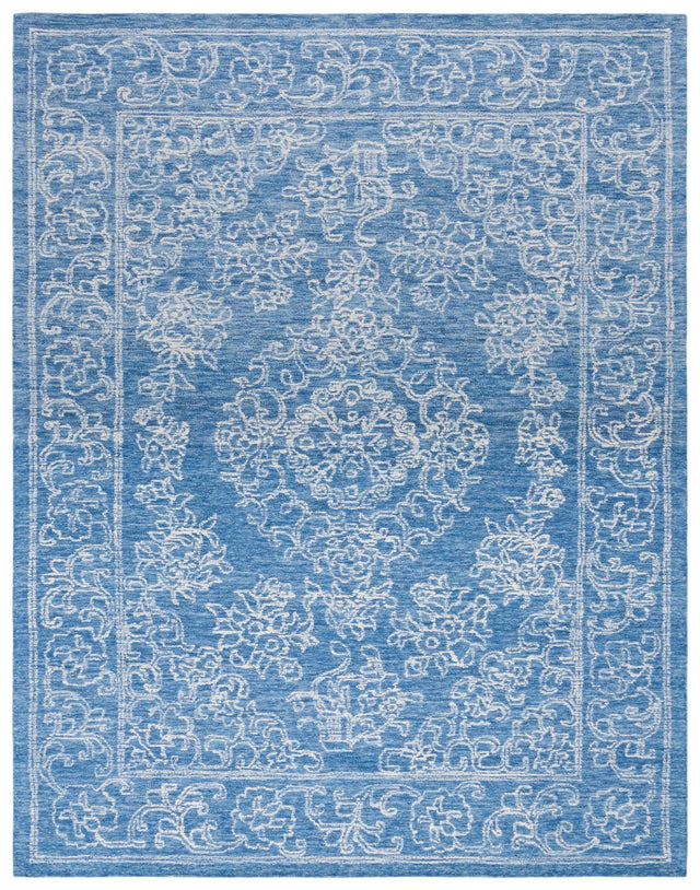 Safavieh Ebony Ebn308M Ivory/Blue Rug - Safavieh - ebn308m - 29
