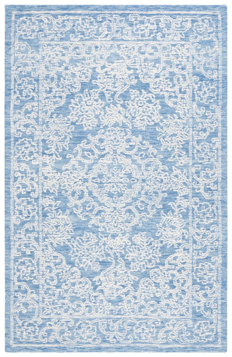 Safavieh Ebony Ebn308M Ivory/Blue Rug - Safavieh - ebn308m - 3