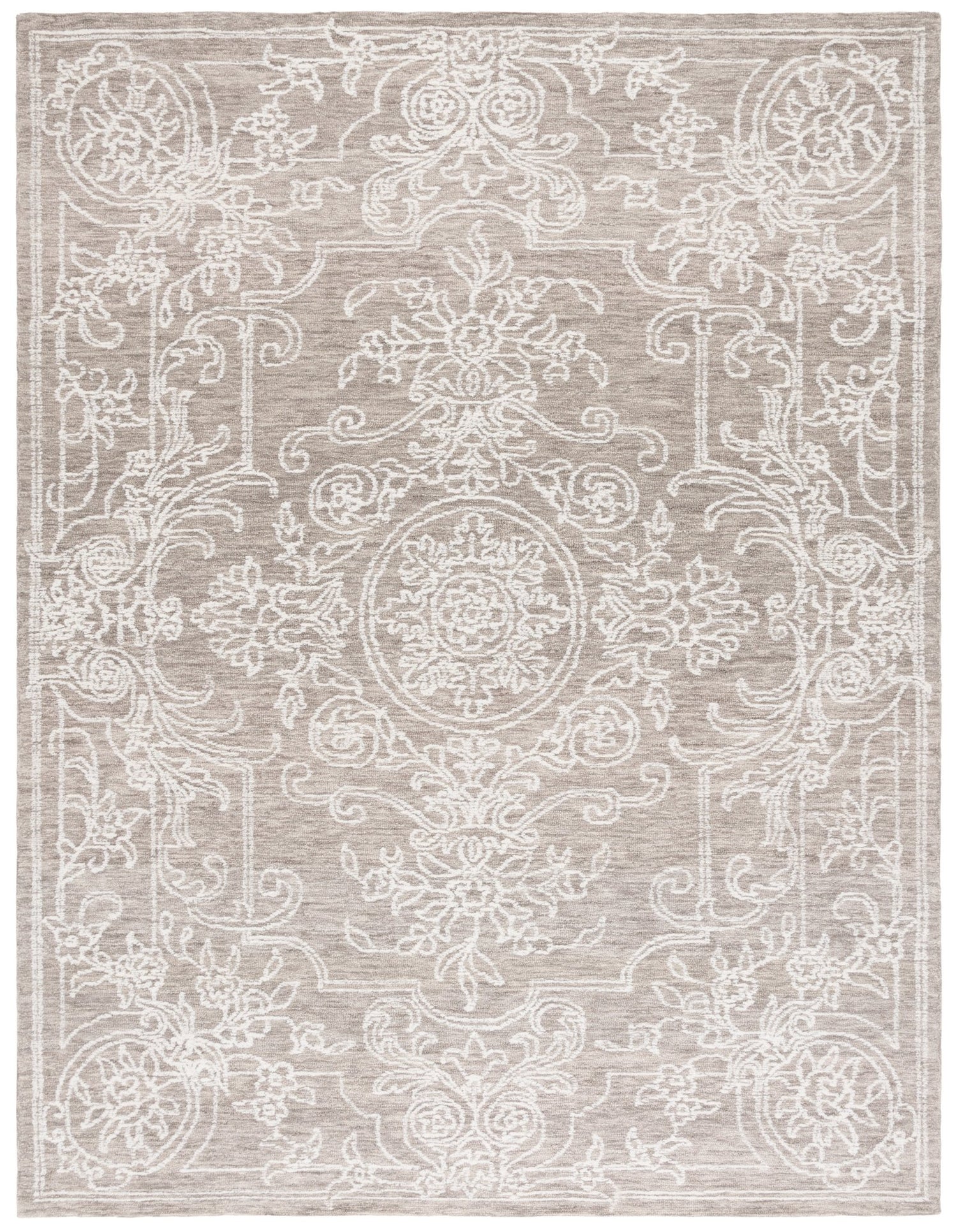 Safavieh Ebony Ebn309H Ivory/Dark Grey Rug - Safavieh - ebn309h - 29