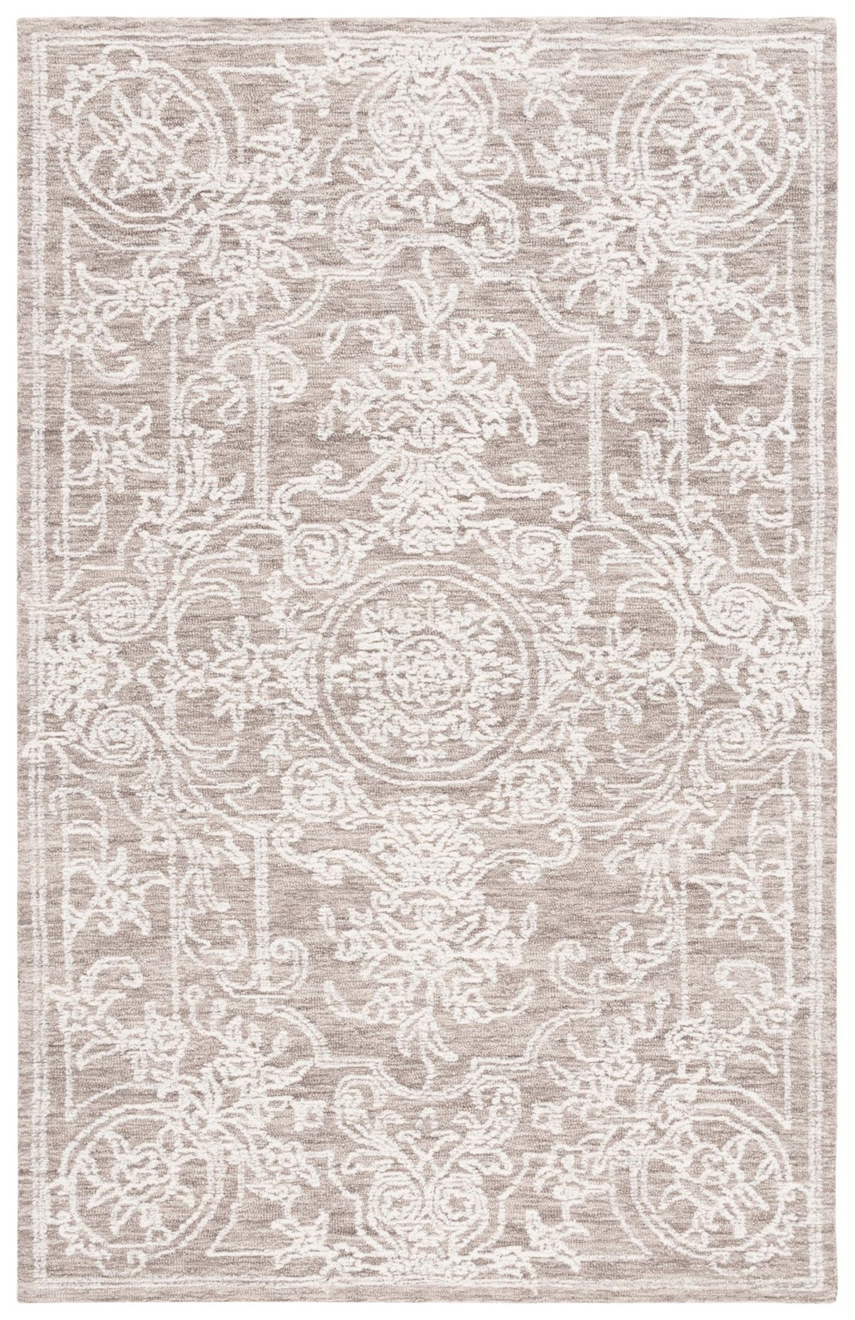Safavieh Ebony Ebn309H Ivory/Dark Grey Rug - Safavieh - ebn309h - 3